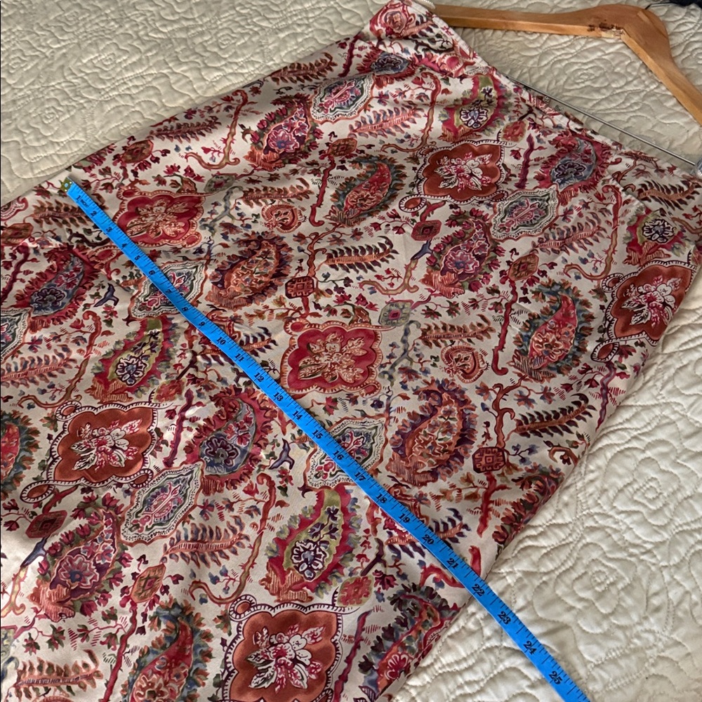 Sundance Multicolor Paisley Pencil Skirt - Picture 8 of 8